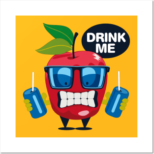 Drink Me T-Shirt Phone Case Tee Totebag T-Shirt Posters and Art